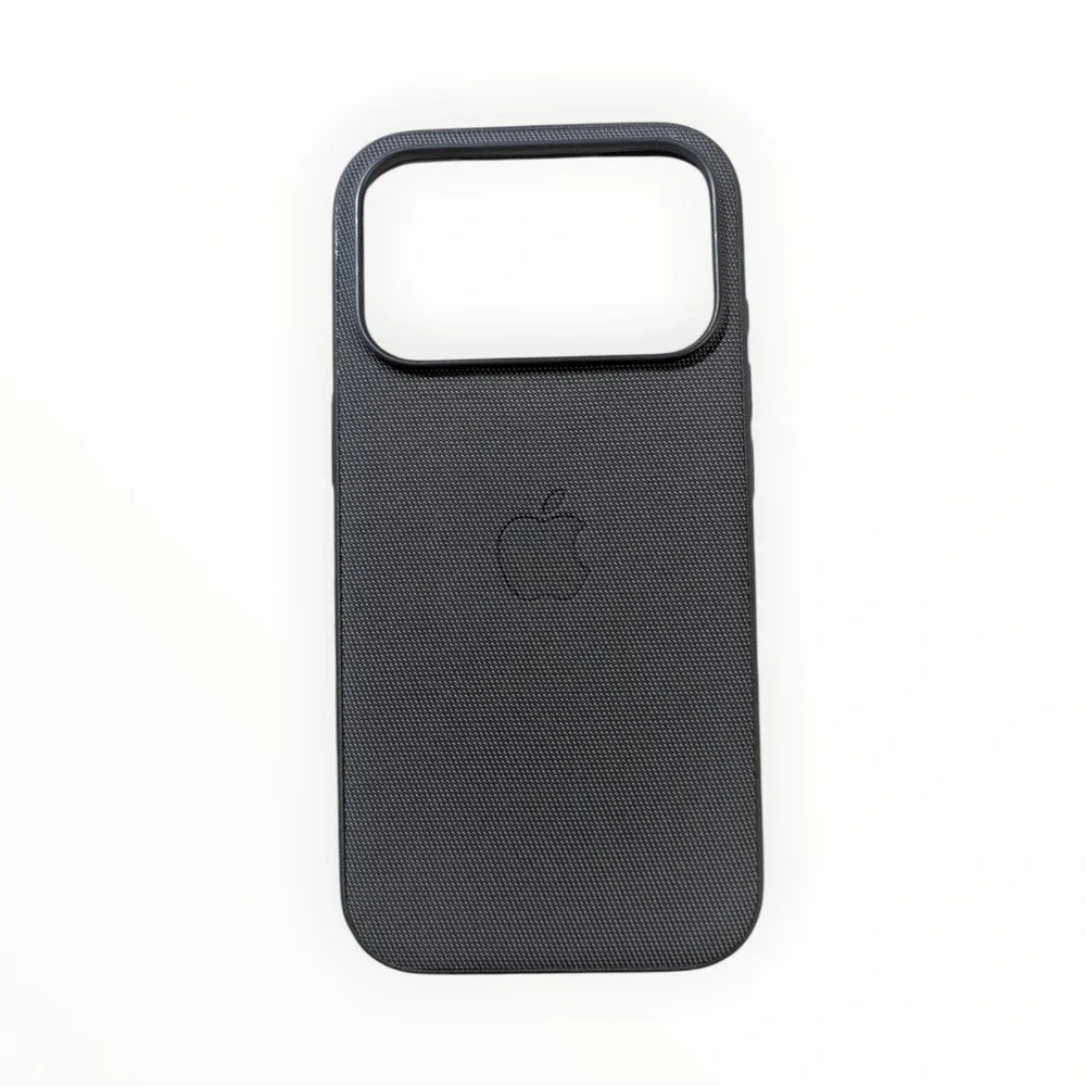 H2-O Apple Case for iPhone 17 Pro TechWoven with MagSafe ~ Black